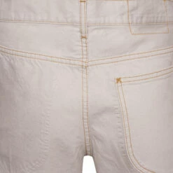 Maison Margiela White Straight-Leg Jeans In White -Hervia Shop hervia.com maison margiela s50la0213 s30857 961 pants 5 pockets 1683806845 2AJ7766