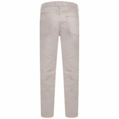 Maison Margiela White Straight-Leg Jeans In White