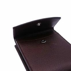 Maison Margiela Fold-Over Grain Leather Wallet In Brown -Hervia Shop hervia.com maison margiela s55ui0294 p4479 t2154 wallets brown 1650376579S55UI0294 4