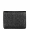 Maison Margiela Leather Chain Cardholder In Black