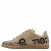 Maison Margiela Replica Low Top Sneakers In Natural