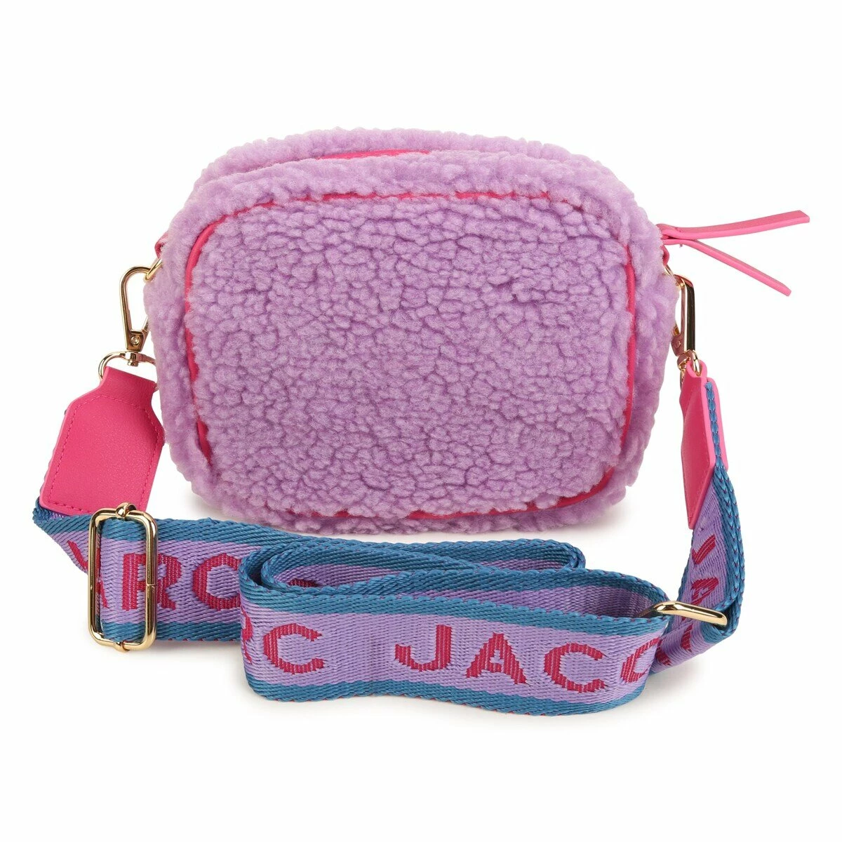 Marc Jacobs Kids Fluffy Shoulder Bag In Violet 2 Marc Jacobs Kids Fluffy Shoulder Bag In Violet - Image 2