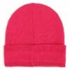 Marc Jacobs Kids Logo Beanie In Fuchsia