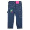 Marc Jacobs Kids Paint Splatter Jeans In Blue