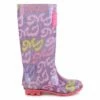 Marc Jacobs Kids Pink Wellies In Apricot