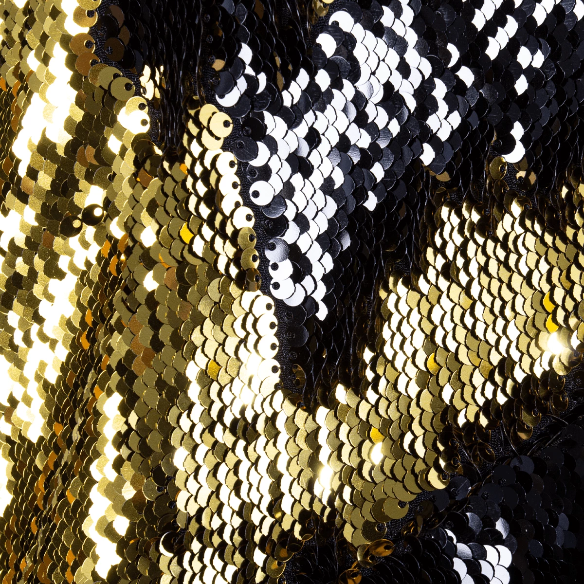 Marques ' Almeida Sequin Slip Top In Black/gold 2 Marques ' Almeida Sequin Slip Top In Black/gold - Image 2