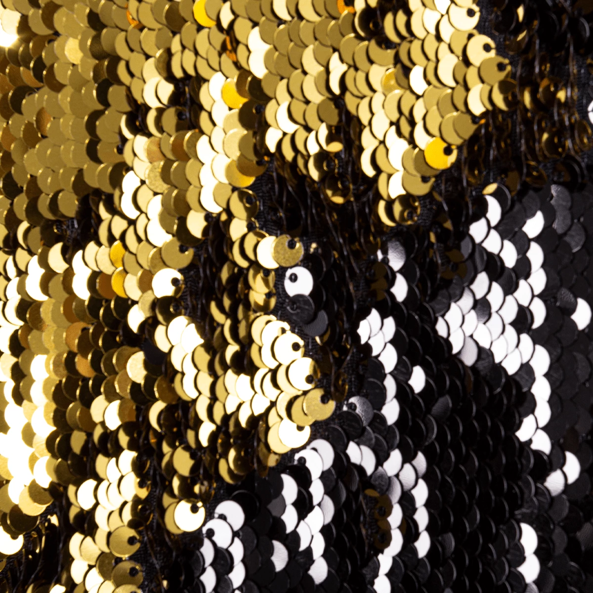 Marques ' Almeida Sequin Slip Top In Black/gold 3 Marques ' Almeida Sequin Slip Top In Black/gold - Image 3