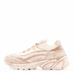MM6 Maison Margiela Distressed Effect Low-Top Sneakers In Off White