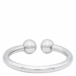 MM6 Maison Margiela Piercing Bracelet In Silver