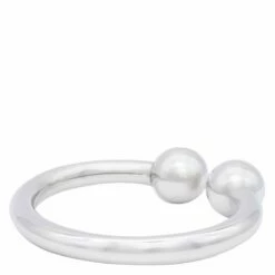 MM6 Maison Margiela Piercing Bracelet In Silver -Hervia Shop hervia.com mm6 maison margiela piercing bracelet 1664878830TMbHUaCM