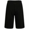 MM6 Maison Margiela Raw-Cut Hem Sweat Shorts In Black