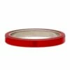 MM6 Maison Margiela Red Logo Polished Ring In Red