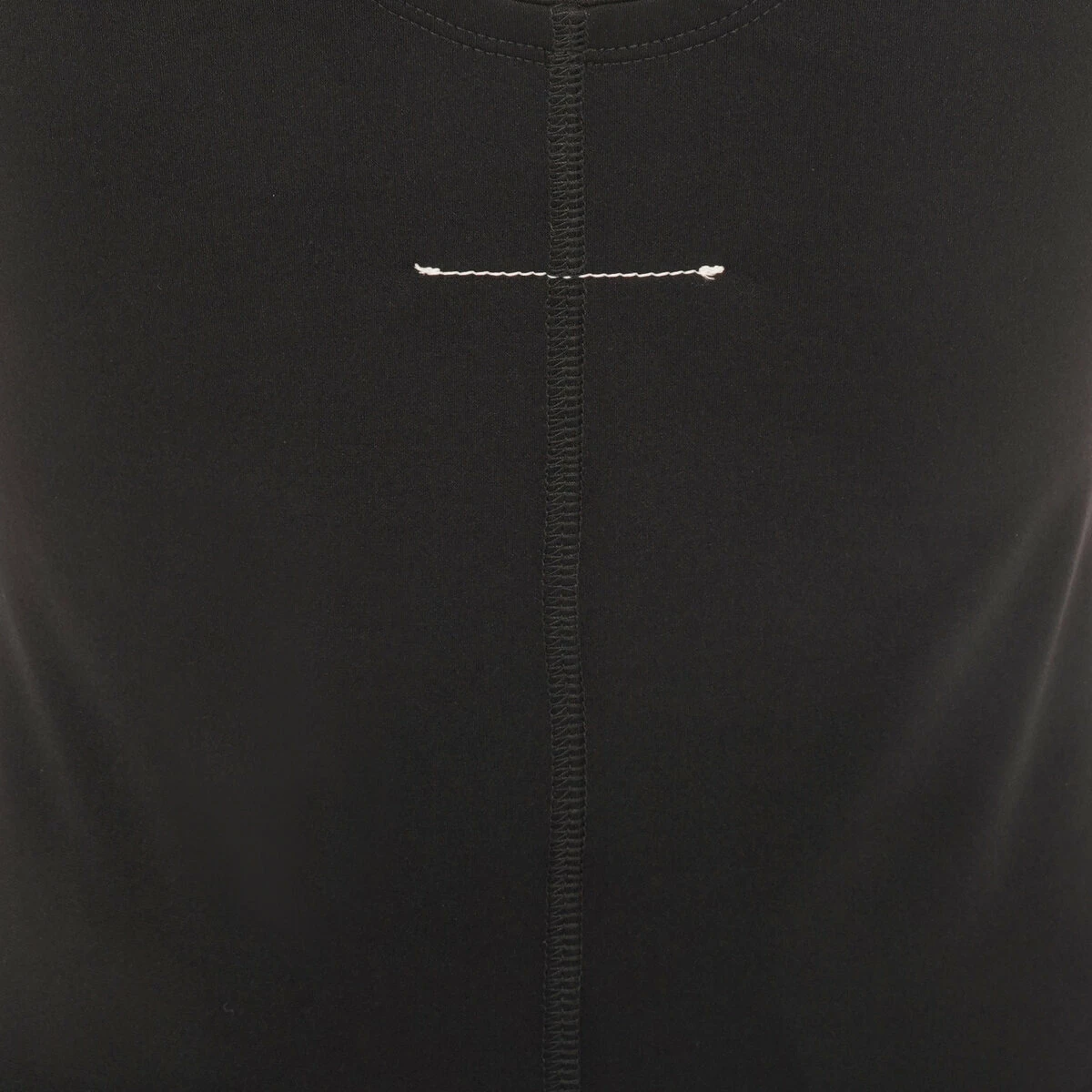 MM6 Maison Margiela Halter Neck Midi Dress In Black 4 MM6 Maison Margiela Halter Neck Midi Dress In Black - Image 4