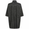 MM6 Maison Margiela Jumbo Striped Shirt In Black