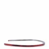 MM6 Maison Margiela Red Polished Cuff Bracelet In Red
