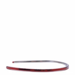 MM6 Maison Margiela Red Polished Cuff Bracelet In Red