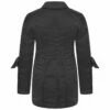 Comme Des Garçons Girl Satin Tailcoat In Black