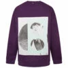 OAMC Debonair Crewneck Sweatshirt In Purple