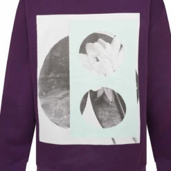 OAMC Debonair Crewneck Sweatshirt In Purple -Hervia Shop hervia.com oamc floral crewneck sweatshirt 1659085072DSC03359 copy