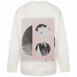 OAMC Debonair Crewneck Sweatshirt In Off White