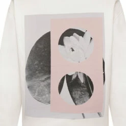 OAMC Debonair Crewneck Sweatshirt In Off White -Hervia Shop hervia.com oamc floral crewneck sweatshirt 1659085336DSC03361 copy