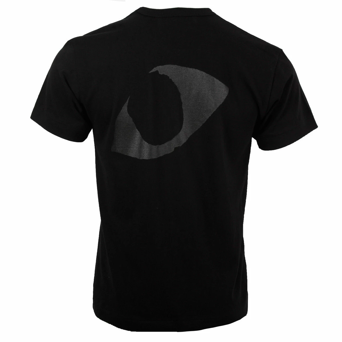 Comme Des Garçons PLAY T192 Eye Logo Print T-Shirt In Black 2 Comme Des Garçons PLAY T192 Eye Logo Print T-Shirt In Black - Image 2