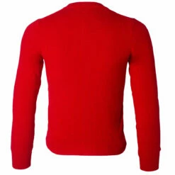 Comme Des Garçons PLAY Twin Heart Logo Cardigan In Red