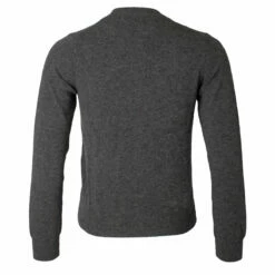 Comme Des Garçons PLAY Twin Heart Logo Cardigan In Grey