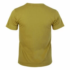 Comme Des Garçons PLAY T314 Small Red Heart T-Shirt In Olive