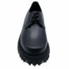 Phileo The 005 Derby Vegatex Grandad Shoe In Black