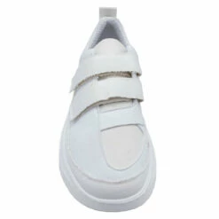 Phileo The Strong 002 Asymmetric Scratch Sneaker In White