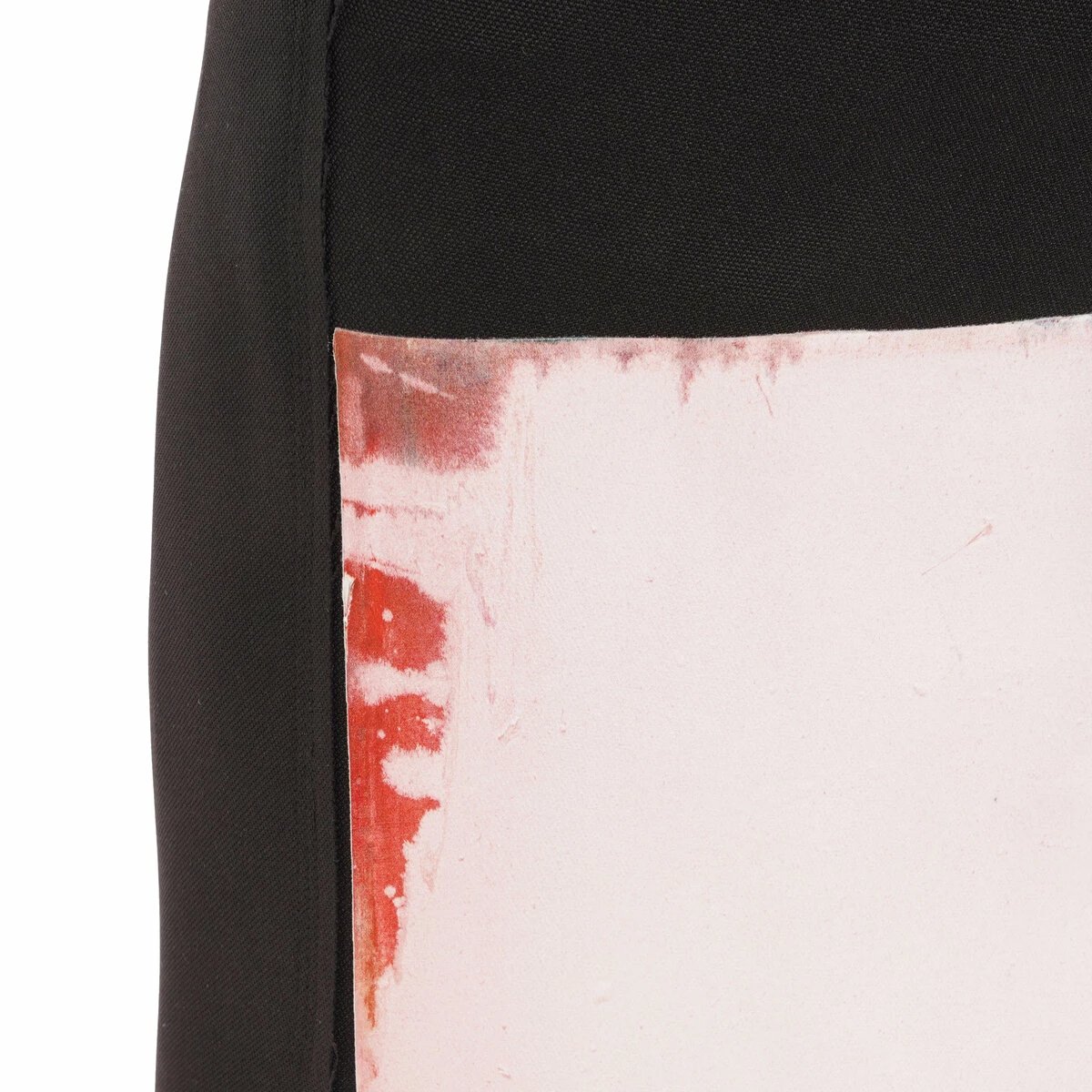 Raf Simons Printed Straight Panel Skirt In Black 2 Raf Simons Printed Straight Panel Skirt In Black - Image 2