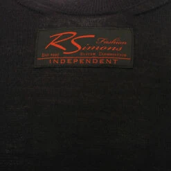 Raf Simons Fine Knit Sweater Vest In Dark Navy