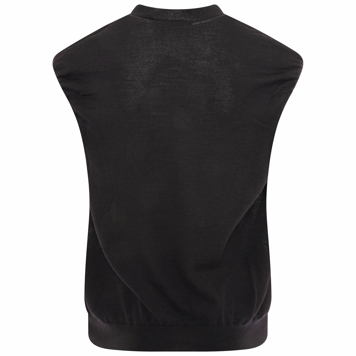 Raf Simons Fine Knit Sweater Vest In Dark Navy 2 Raf Simons Fine Knit Sweater Vest In Dark Navy - Image 2