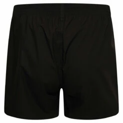Raf Simons Printed Boxer Shorts With Woven Label In Black