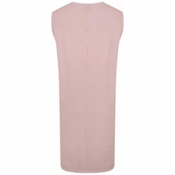 Raf Simons Raf Sleeveless Denim Dress In Pink