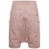 Rick Owens DRKSHDW Bauhaus Pods Shorts In Faded Pink