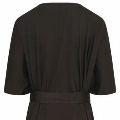 Rick Owens DRKSHDW Minerva Tunic Dress In Black -Hervia Shop hervia.com rick owens drkshdw ds02b4504 rn 09 minerva tunic dress 1659947362DSC04045 copy