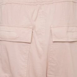 Rick Owens DRKSHDW Prisoner Drawstring Trousers In Faded Pink -Hervia Shop hervia.com rick owens drkshdw du02b4395 rn faded pink prisoner drawstring trousers 1682603676 2AJ7098