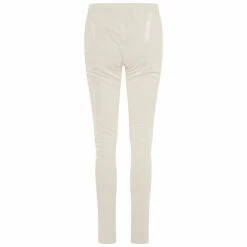 Rick Owens DRKSHDW Front Slit Rubberised Leggings In White In Milk -Hervia Shop hervia.com rick owens drkshdw front slit rubberised leggings in white 1683893247DSC01766