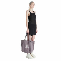 Rick Owens DRKSHDW X Converse Cotton Tote Bag In Dust