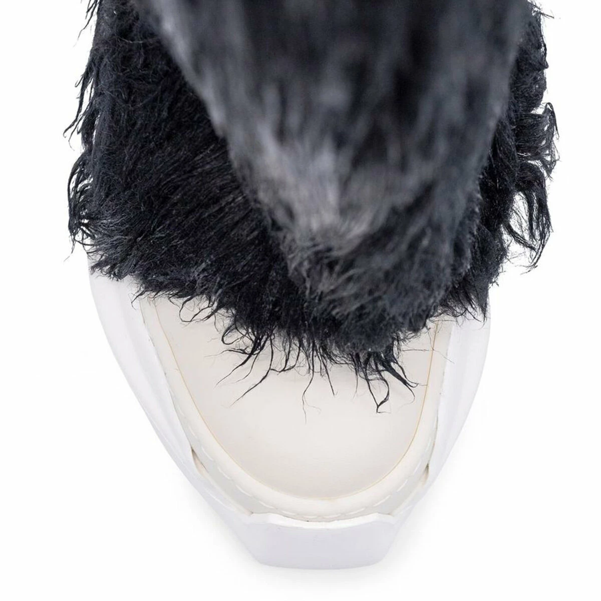 Rick Owens DRKSHDW Yeti Fogachine Boots In Black / White 2 Rick Owens DRKSHDW Yeti Fogachine Boots In Black / White - Image 2