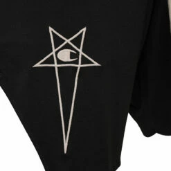 Rick Owens X Champion Beveled Pods Shorts In Black -Hervia Shop hervia.com rick owens x champion beveled pods shorts 1685107650 2AJ9202