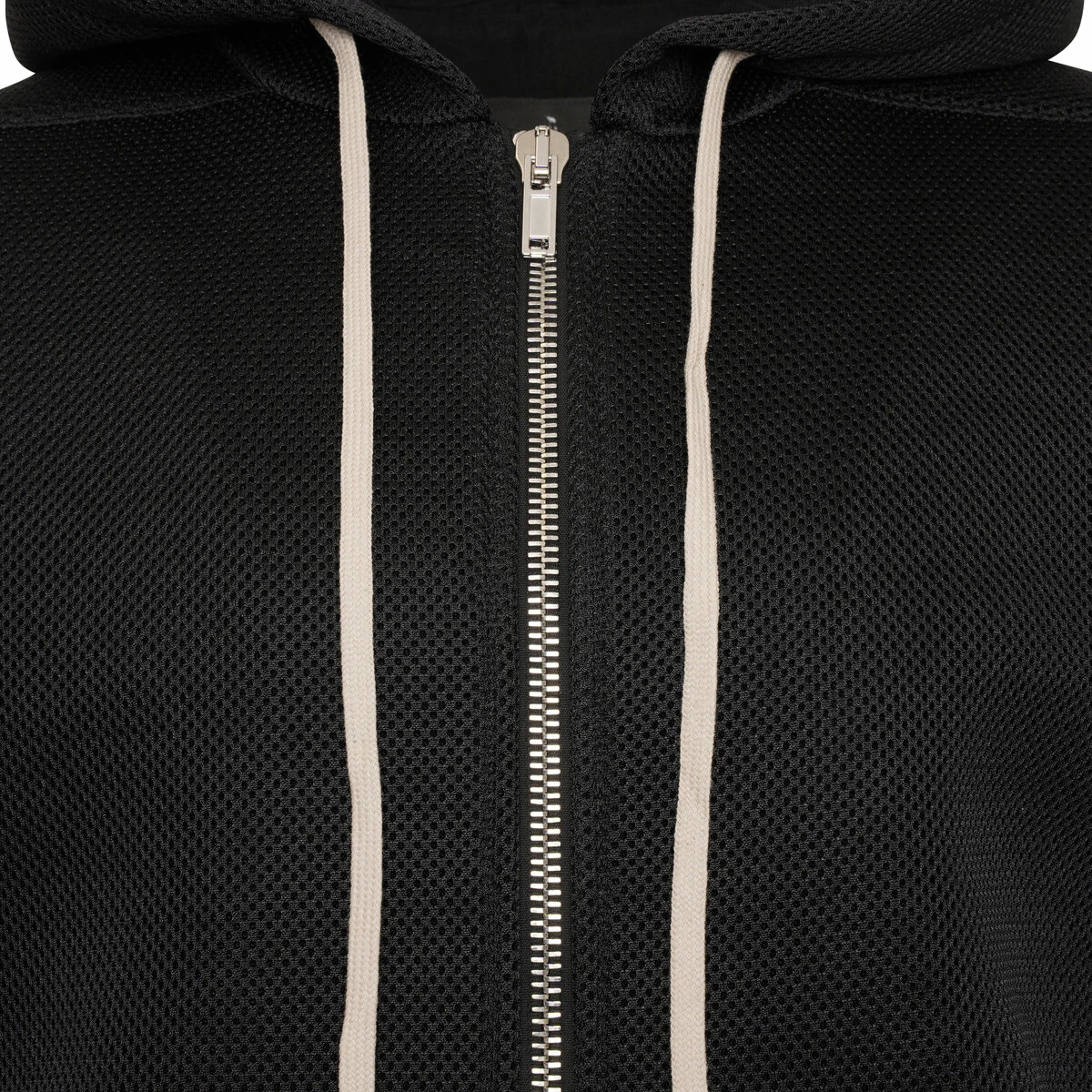 Rick Owens X Champion Jasons Hoodie In Black 3 Rick Owens X Champion Jasons Hoodie In Black - Image 3