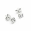 Rosa Maria Niloufar Sterling Silver Earrings In Silver