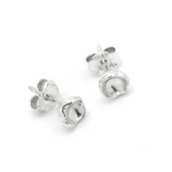 Rosa Maria Niloufar Sterling Silver Earrings In Silver