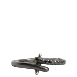Rosa Maria Sayuri Black Diamond Spiral Ring In Black 3 Rosa Maria Sayuri Black Diamond Spiral Ring In Black -Hervia Shop hervia.com rosa maria sayuri 3 m dia 1 blk 1574787875rosa8