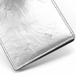 Maison Margiela Crinkle Effect Billfold Wallet Silver In Silver -Hervia Shop hervia.com s35ui0435 p4135 t9002 wallets silver 161701615722530 0000 Layer 183