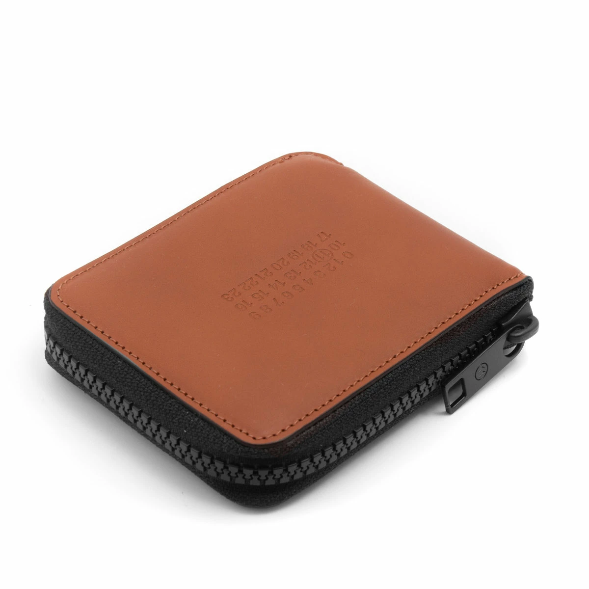 Maison Margiela Zip Around Leather Wallet Tan In Tan 2 Maison Margiela Zip Around Leather Wallet Tan In Tan - Image 2