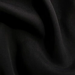 Maison Margiela Silk Blend Draped Front Dress In Black -Hervia Shop hervia.com s51cu0282 s54258 900 black dress 1626959097image 17.6